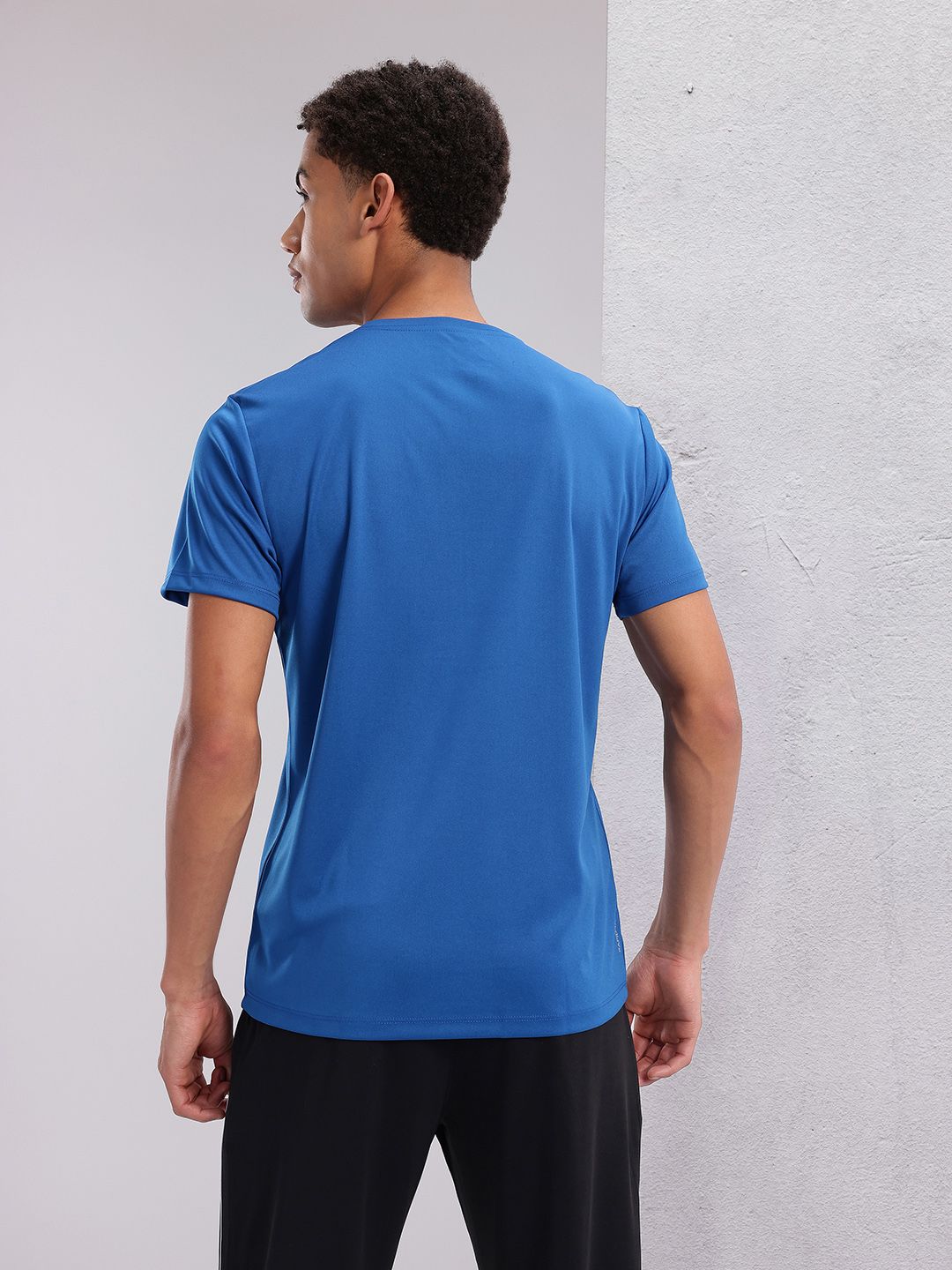 HRX by Hrithik Roshan Couple Collection Brand Logo Printed Rapid-Dry Training T-shirt