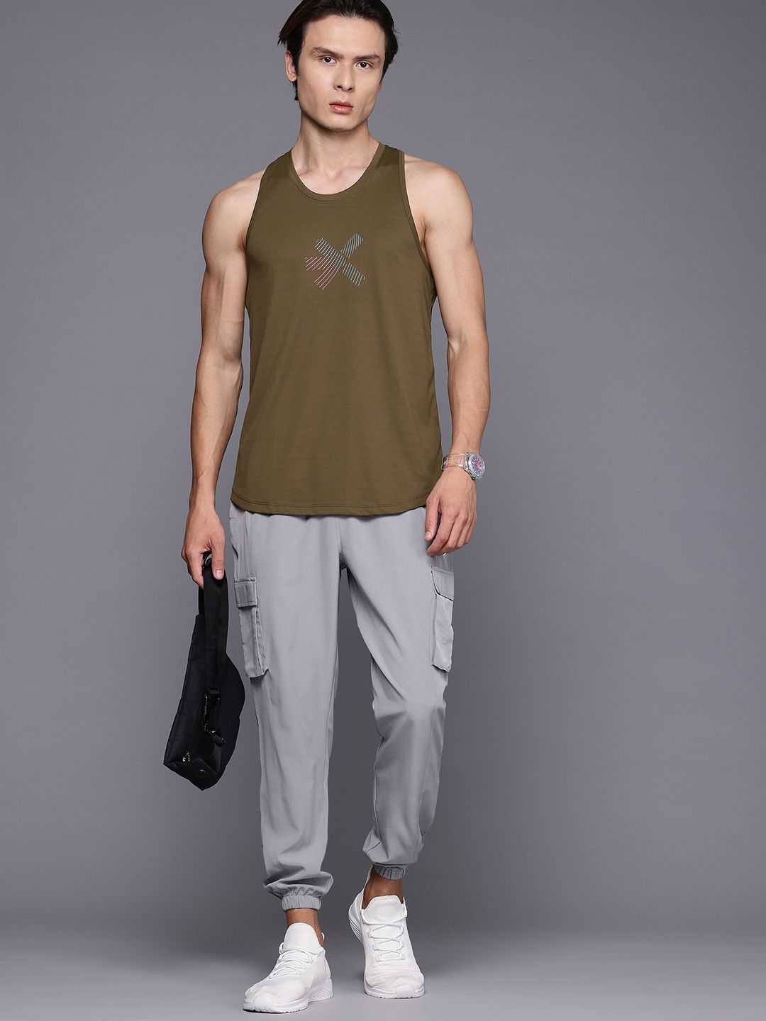 HRX by Hrithik Roshan Men Rapid-Dry Lifestyle Joggers