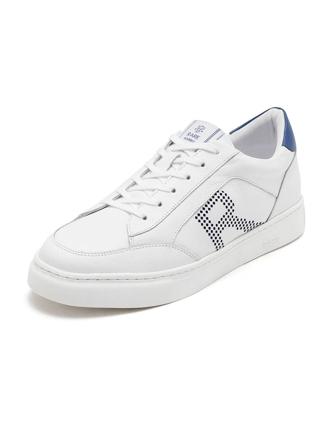 RARE RABBIT Men Perforations Leather Sneakers