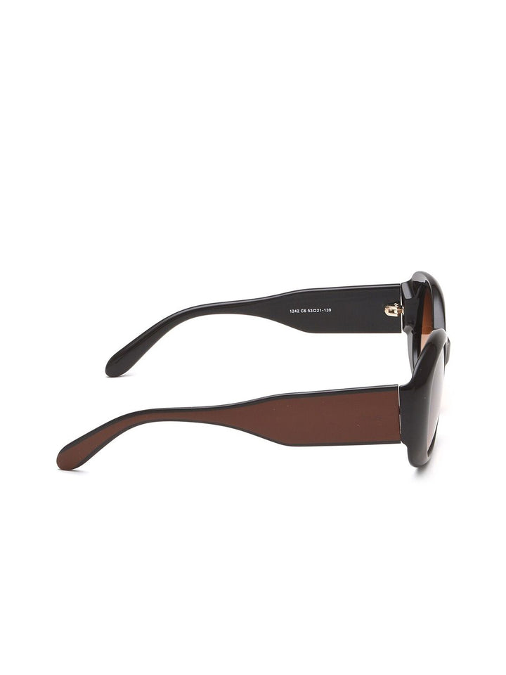 IRUS by IDEE Women Oval Sunglasses with UV Protected Lens IRS1242C6SG