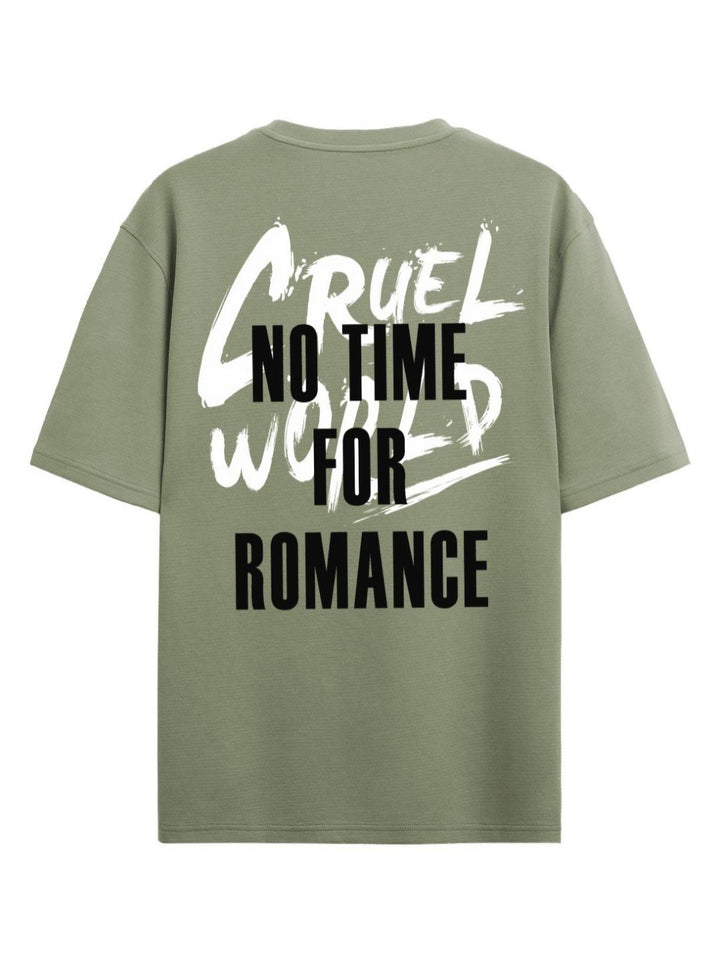 ADRO Men Typography Printed Raw Edge T-shirt