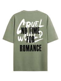 ADRO Men Typography Printed Raw Edge T-shirt