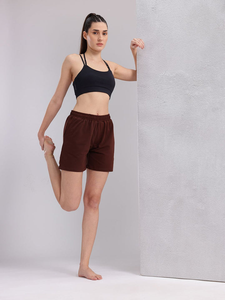 HRX by Hrithik Roshan Styled Back Full Coverage Lightly Padded Yoga Bra KY103_03_A