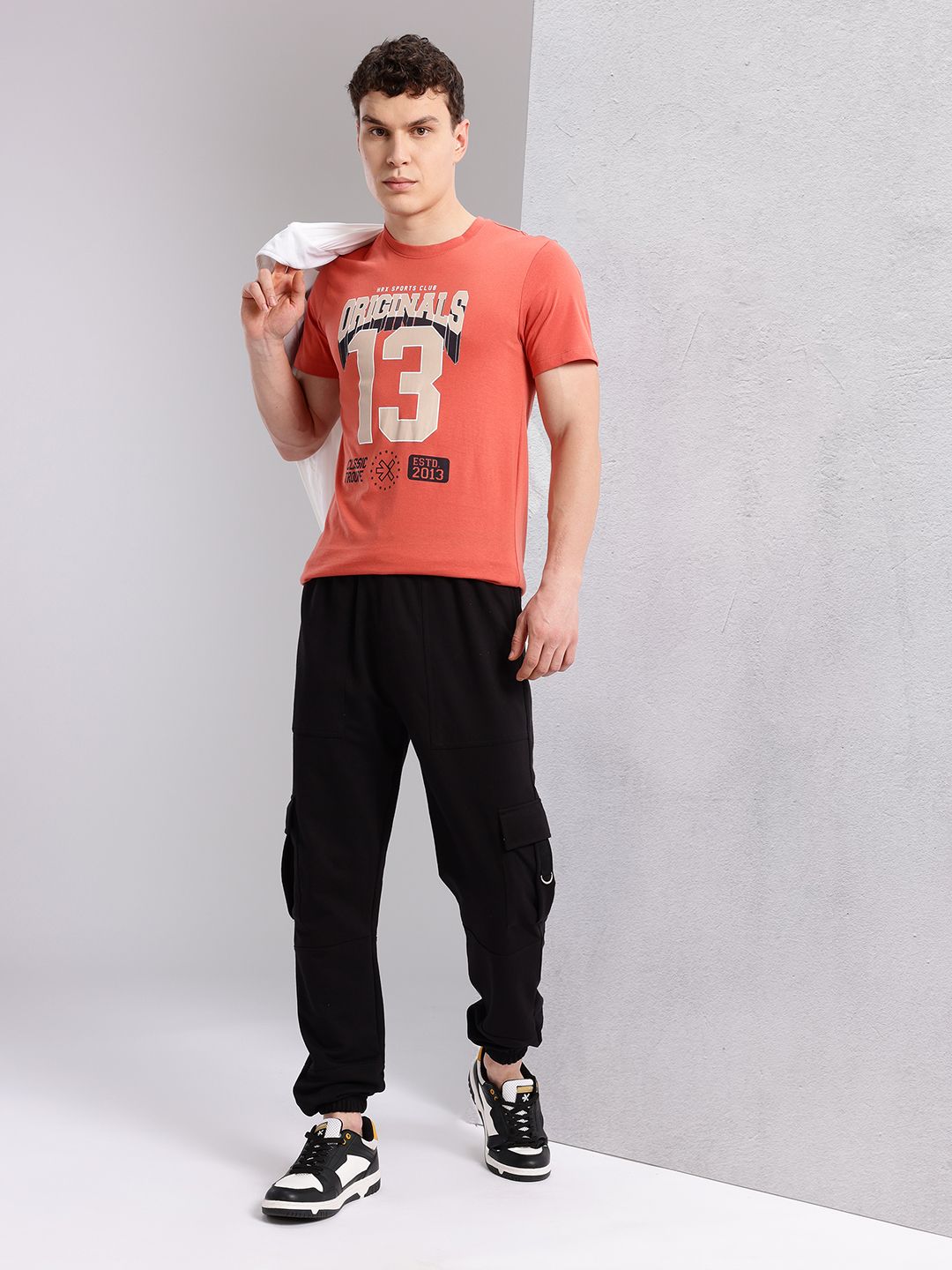 HRX by Hrithik Roshan Men Typography Printed T-shirt