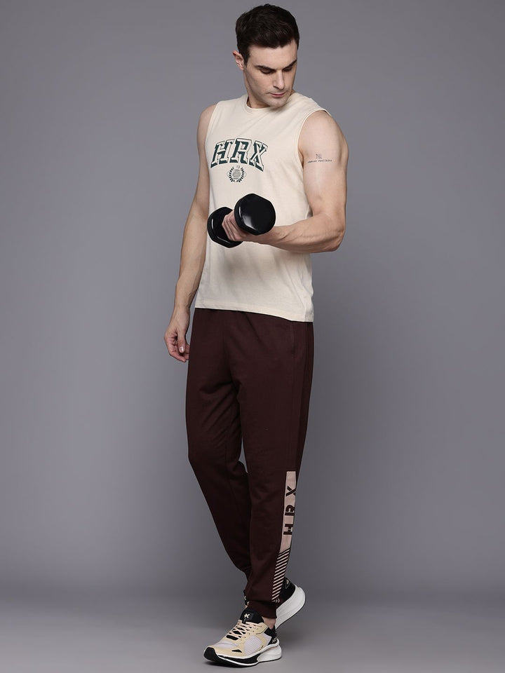 HRX by Hrithik Roshan Men Side Printed Training Joggers