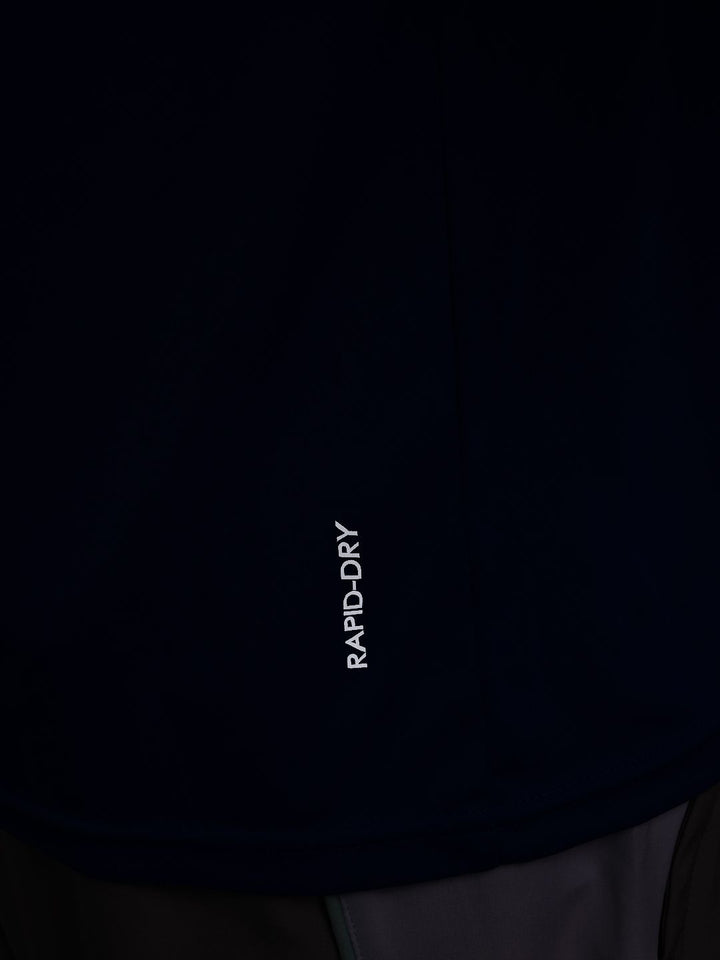 HRX by Hrithik Roshan Brand Logo Print Rapid-Dry Football T-shirt