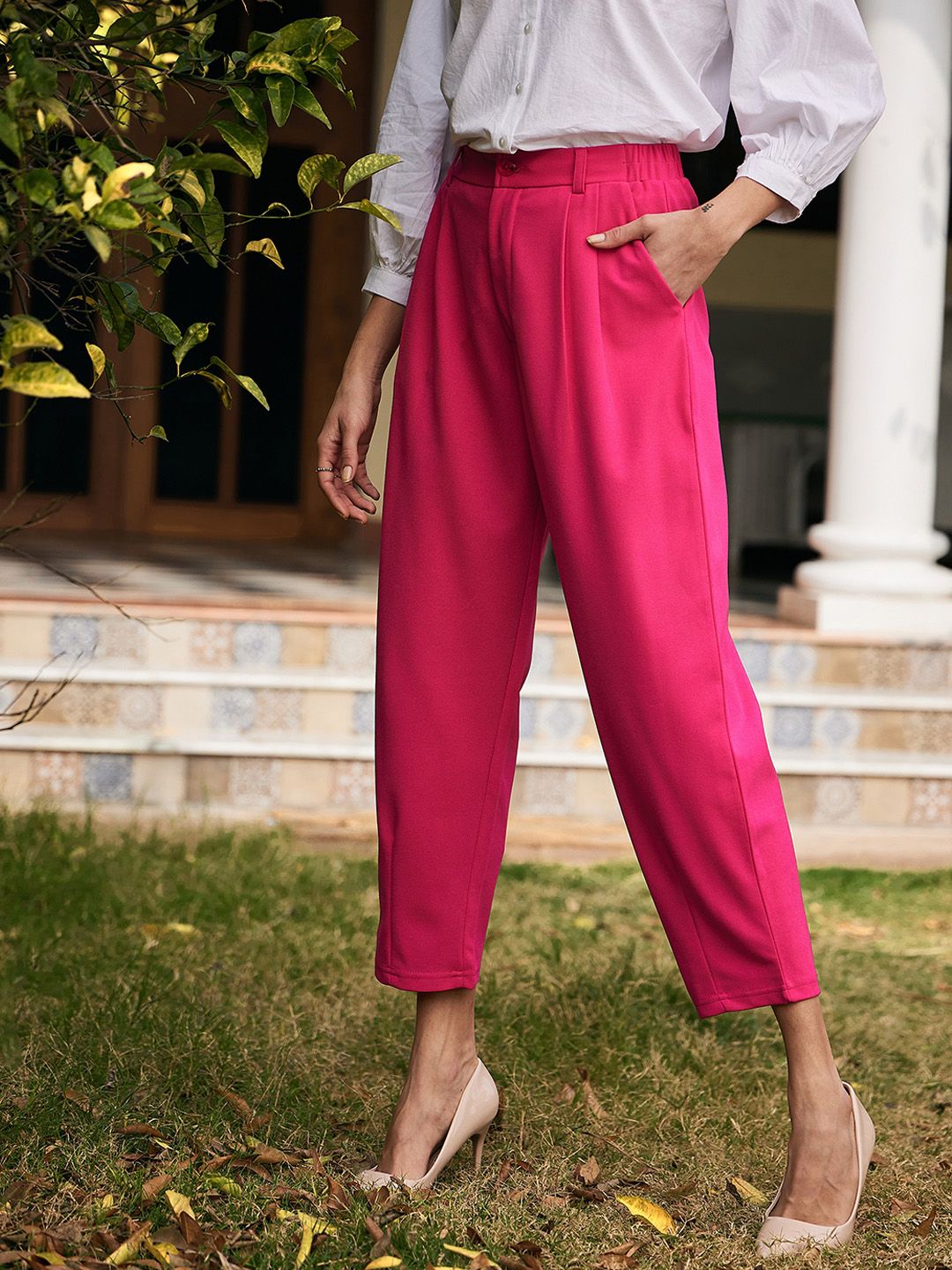 SASSAFRAS Women Regular Trousers