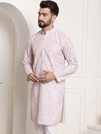 SOJANYA Kurta Kerja Benang Kolar Mandarin