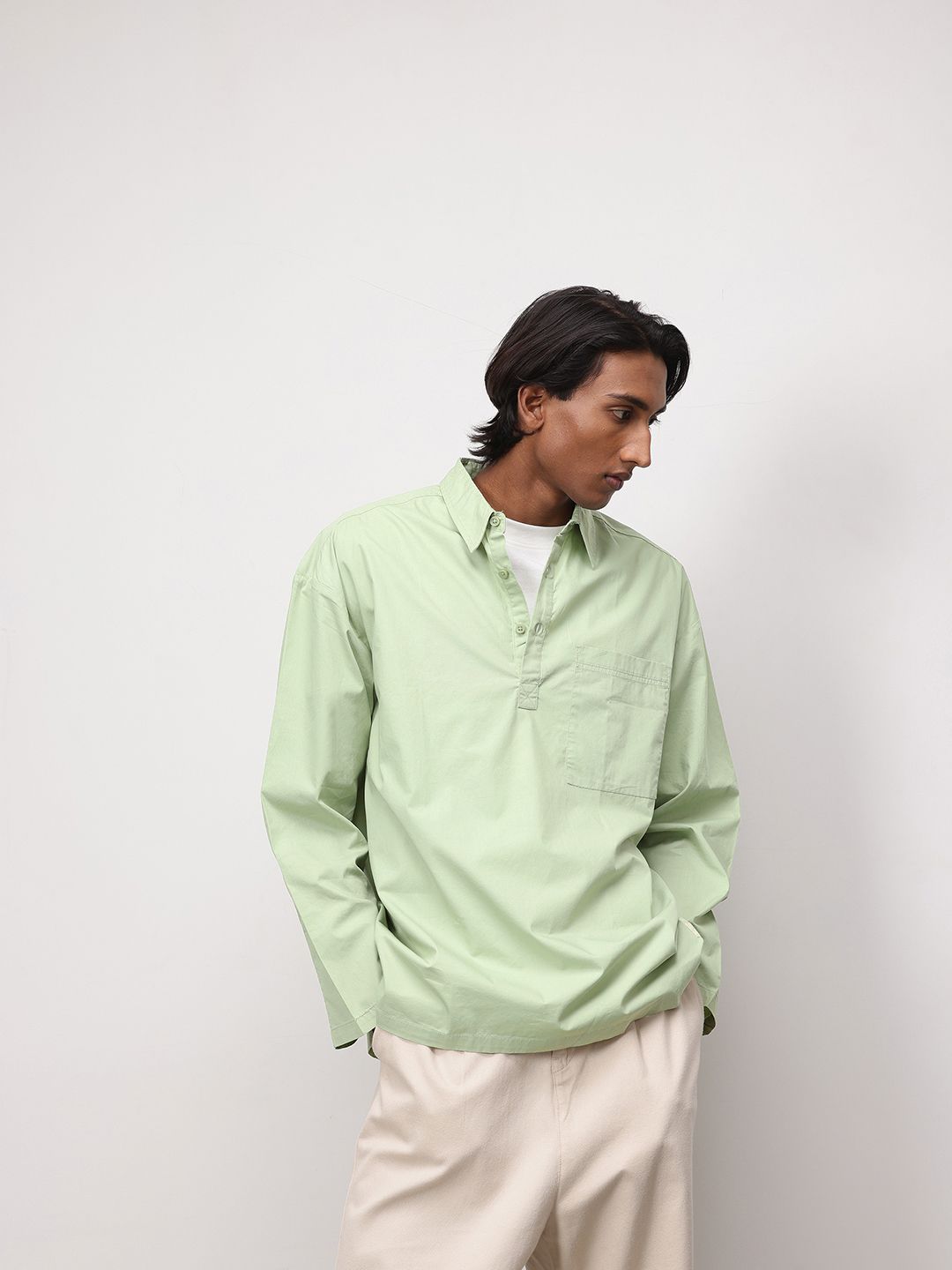 ether 365 Essentials Pure Cotton Relaxed Casual Shirt