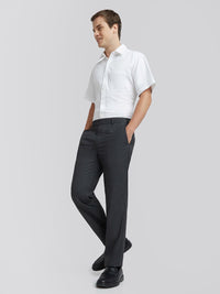 Park Avenue Men Checked Formal Trousers