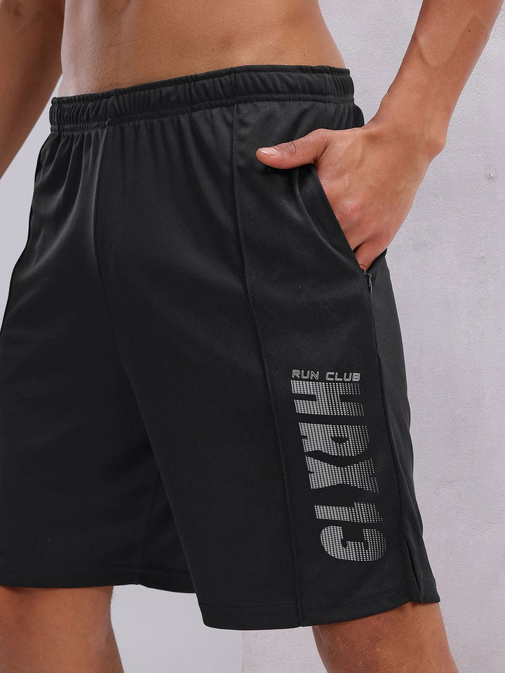 HRX by Hrithik Roshan Men Typography Printed Rapid-Dry Running Shorts