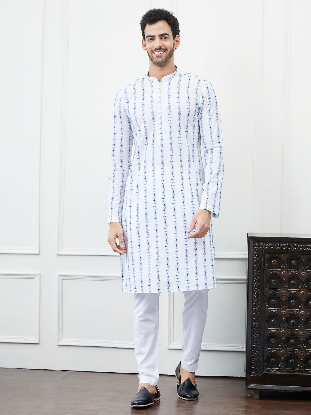 See Designs Men Mid-Rise Pure Cotton Pyjama