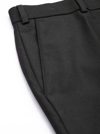 Park Avenue Men Textured Formal Trousers