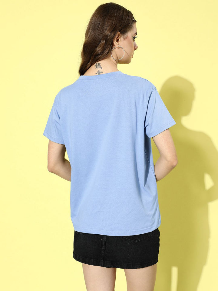 DILLINGER Women Printed Pure Cotton Boxy T-shirt