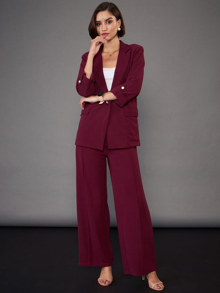 SASSAFRAS worklyf Single Breasted Blazer With Trouser
