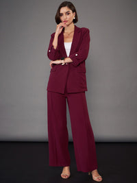 SASSAFRAS worklyf Single Breasted Blazer With Trouser