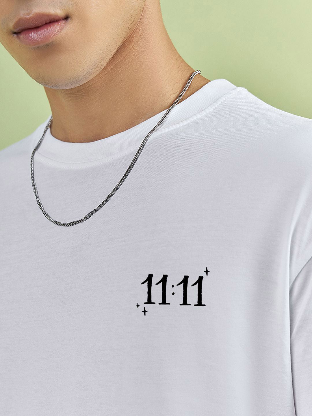 Bewakoof Men Typography Printed Round Neck Pure Cotton Oversized T-shirt