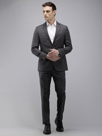 Park Avenue Super Slim Fit Notched Lapel Collar 2 Piece Formal Suit