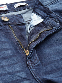 The Indian Garage Co Men Bootcut Light Fade Stretchable Jeans