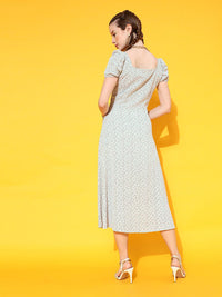 STREET 9 Women Grey Floral Dress