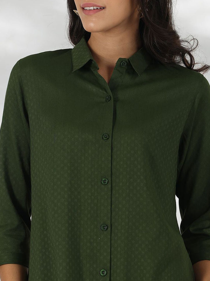 Libas Shirt Collar Front OpenTunic