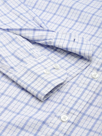 Raymond Pure Cotton Slim Fit Checked Casual Shirt