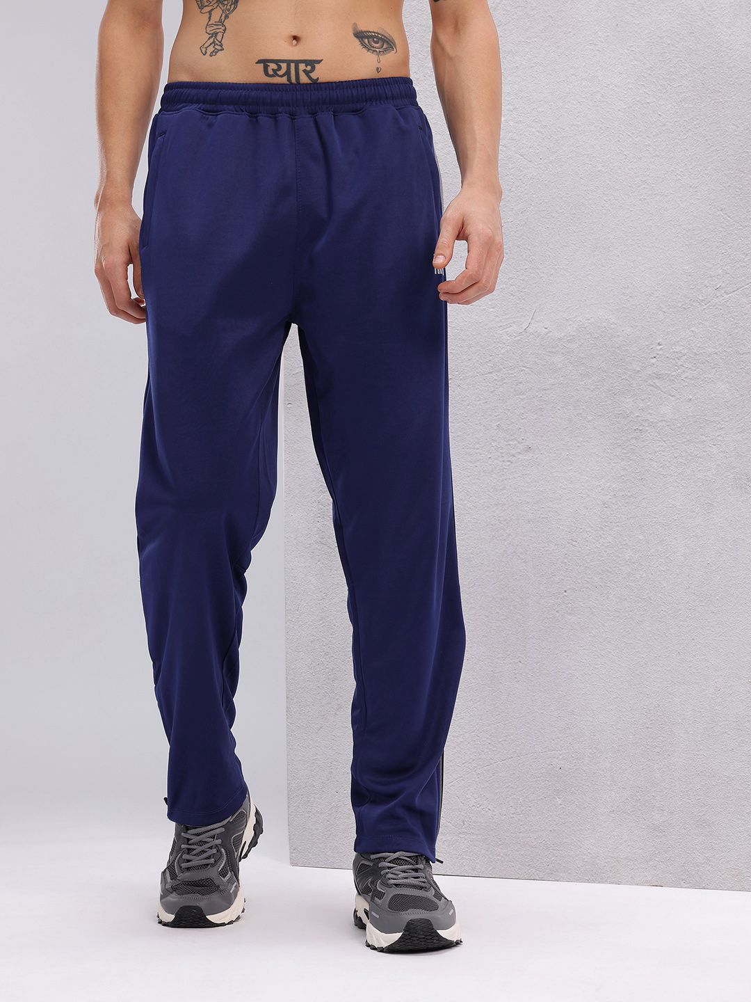HRX by Hrithik Roshan Men Brand Logo Detail Rapid-Dry Running Track Pants