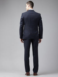 Park Avenue Super Slim Fit 2-Piece Checked Formal Suit