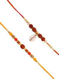Set Merah Voylla Dua Rakhi Rohani