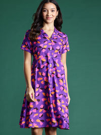 DressBerry Printed Shirt Dress