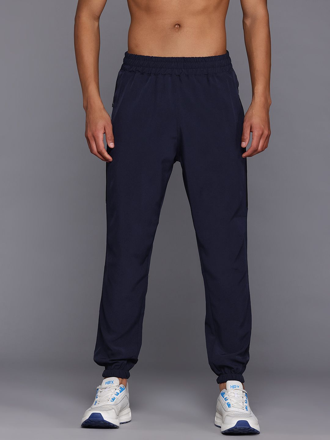 HRX by Hrithik Roshan Men Taping Detail Running Joggers