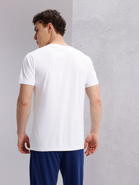 HRX by Hrithik Roshan Typography Printed Detail Regular Fit Rapid-Dry Running T-shirt