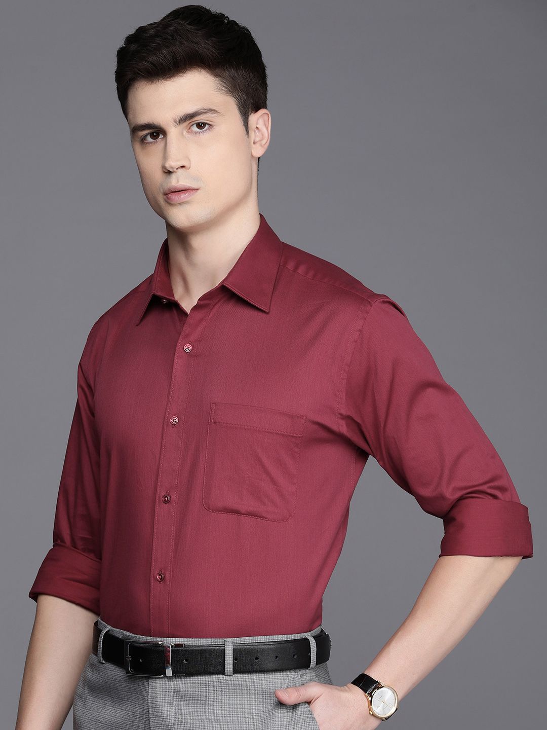 Raymond Slim Fit Pure Cotton Formal Shirt