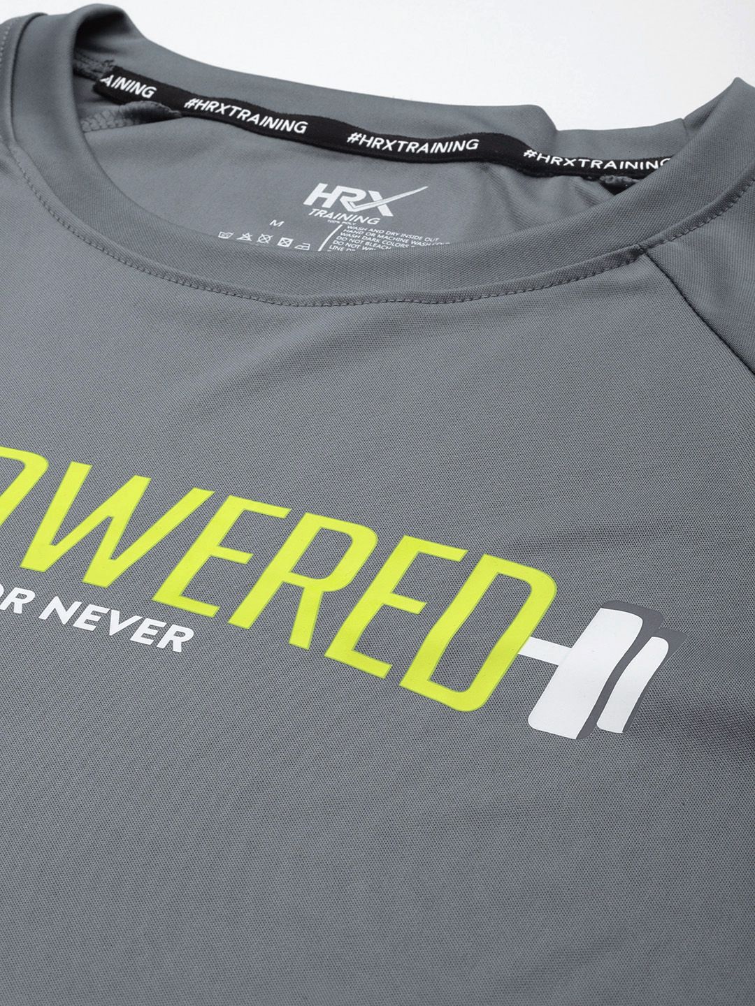 HRX by Hrithik Roshan Printed Rapid-Dry Training T-shirt