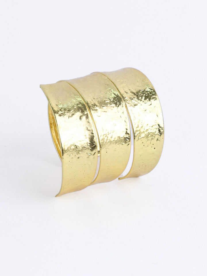 VOGUE PANASH Gold-Plated Cuff Bracelets