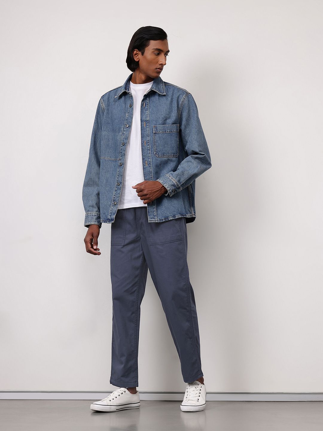 ether Men Regular Fit Trousers