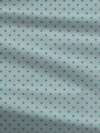 TRIDENT Party Mood Teal Urban Comfort Flat 144TC Queen Cotton Bedsheet Set