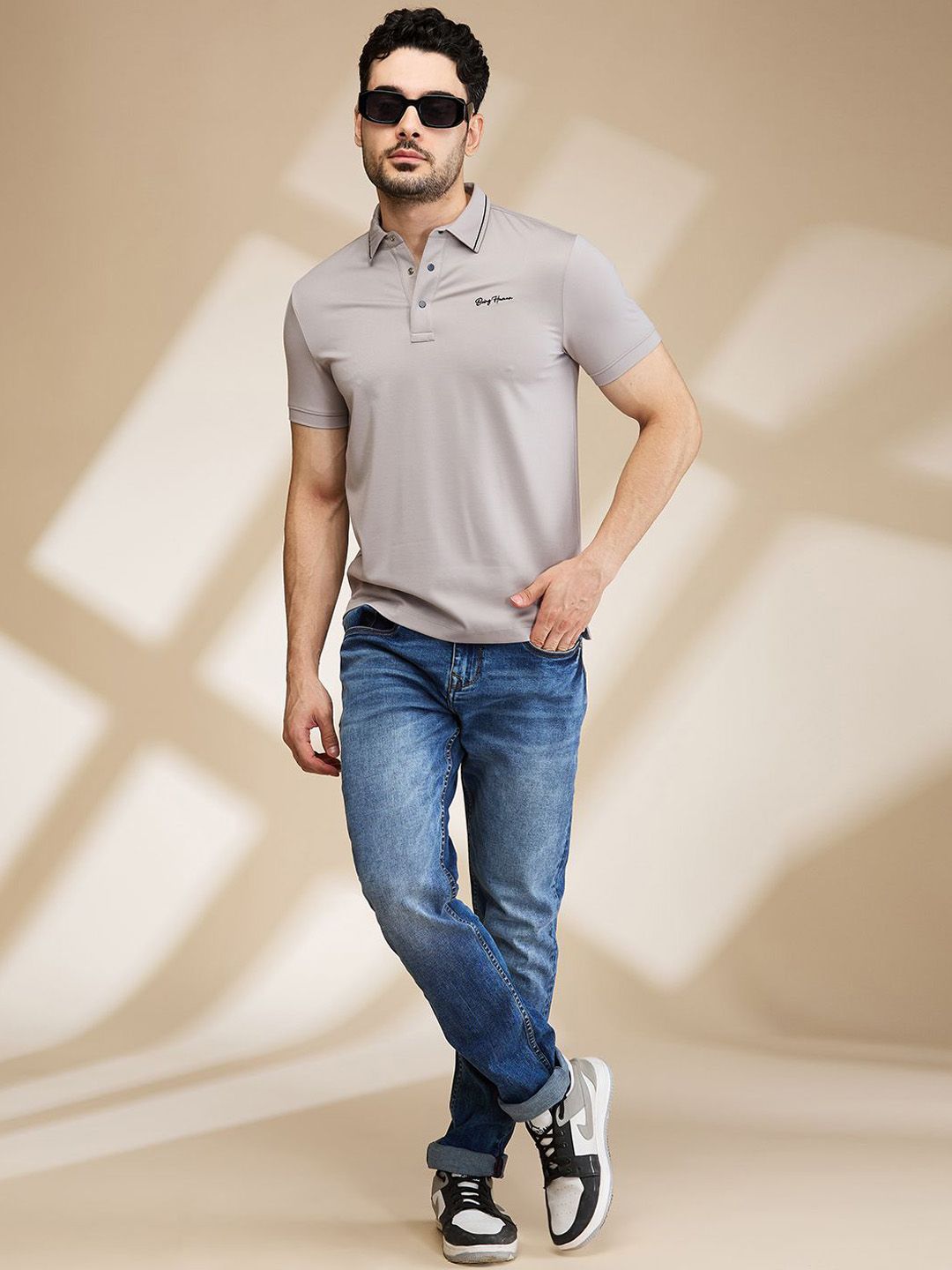 Being Human Men Slim Fit Light Fade Jeans
