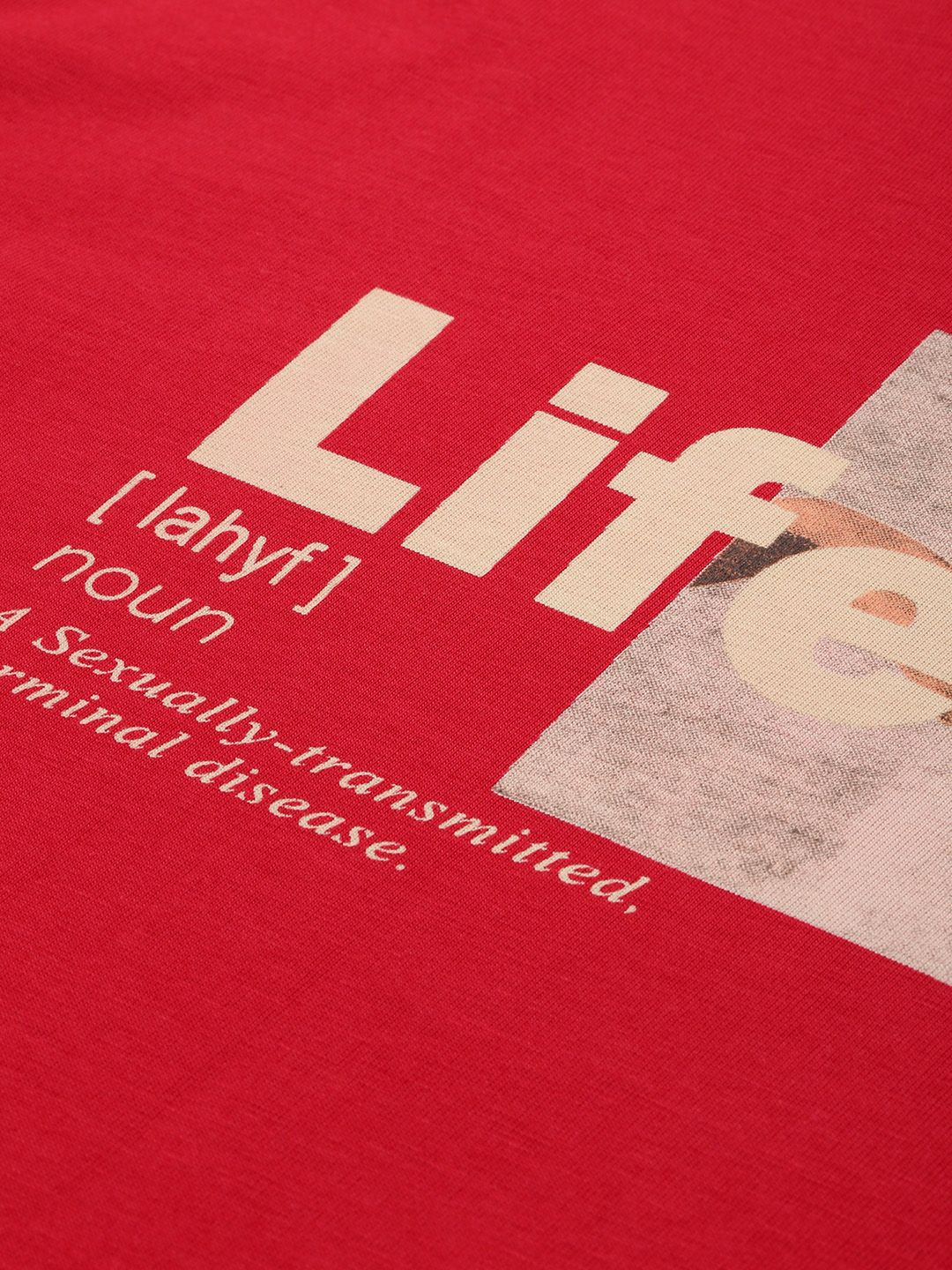 Difference of Opinion Printed Oversized Pure Cotton T-shirt