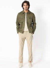 RARE RABBIT Men Cedro Tailored Fit Spread Collar Jacket