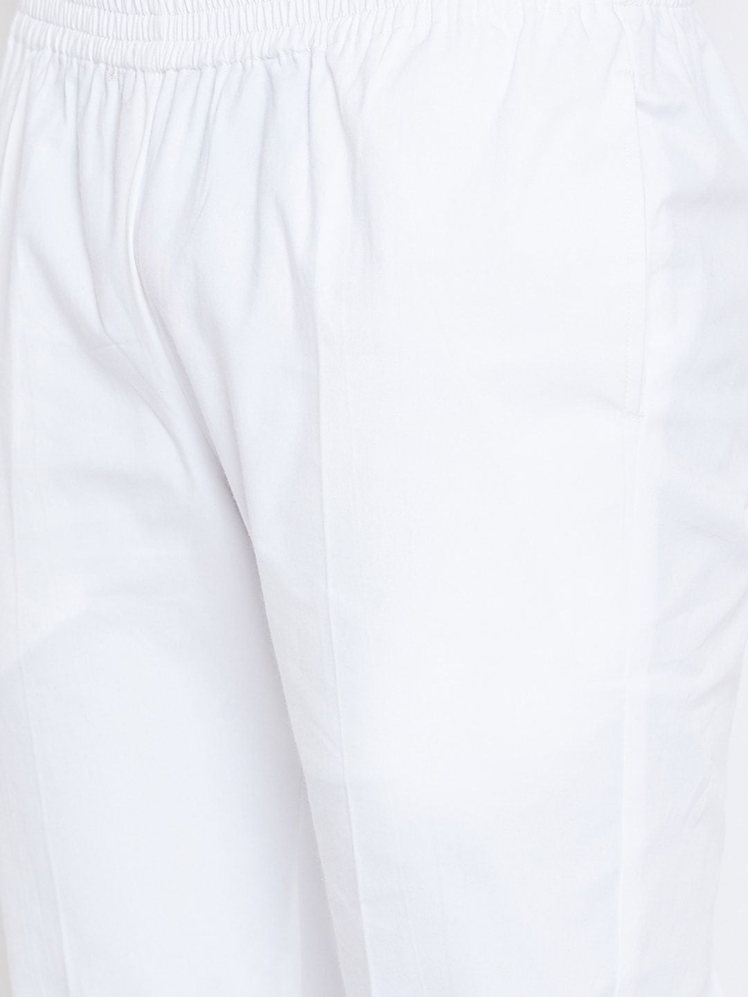 See Designs Men White Solid Pyjamas