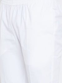 See Designs Men White Solid Pyjamas