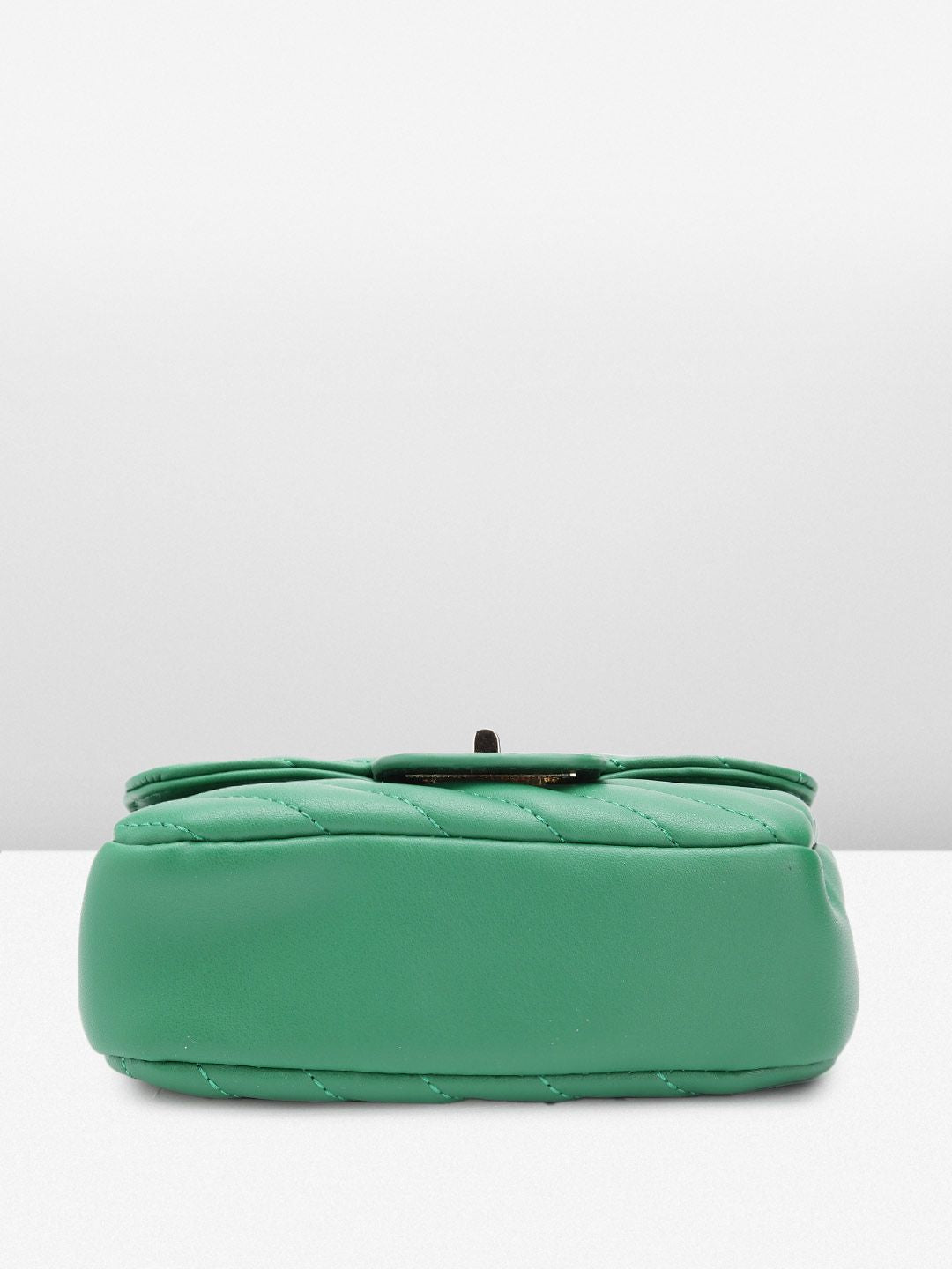 Lino Perros Structured Sling Bag with Quilted Detail