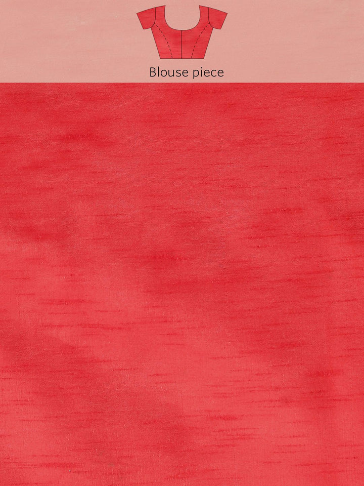 Tikhi Imli Red Striped Saree