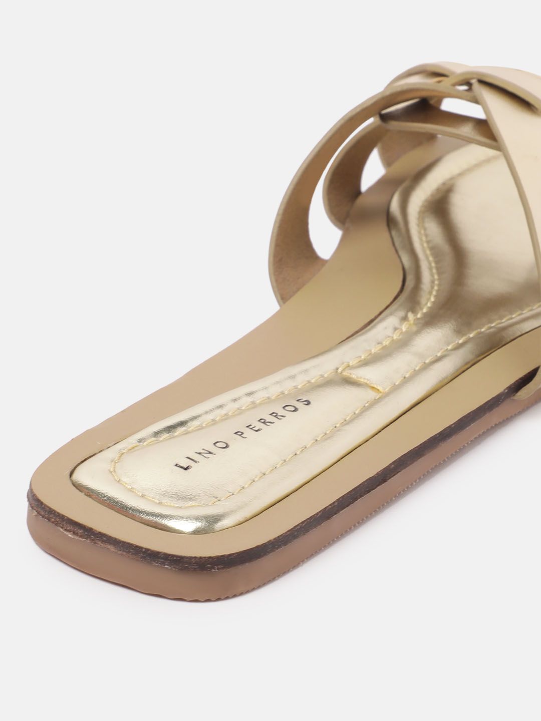 Lino Perros Women Open Toe Flats