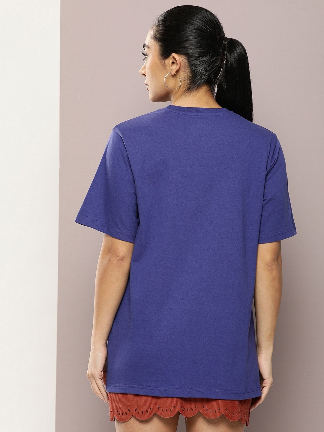 DILLINGER Graphic Printed Oversized Pure Cotton T-shirt