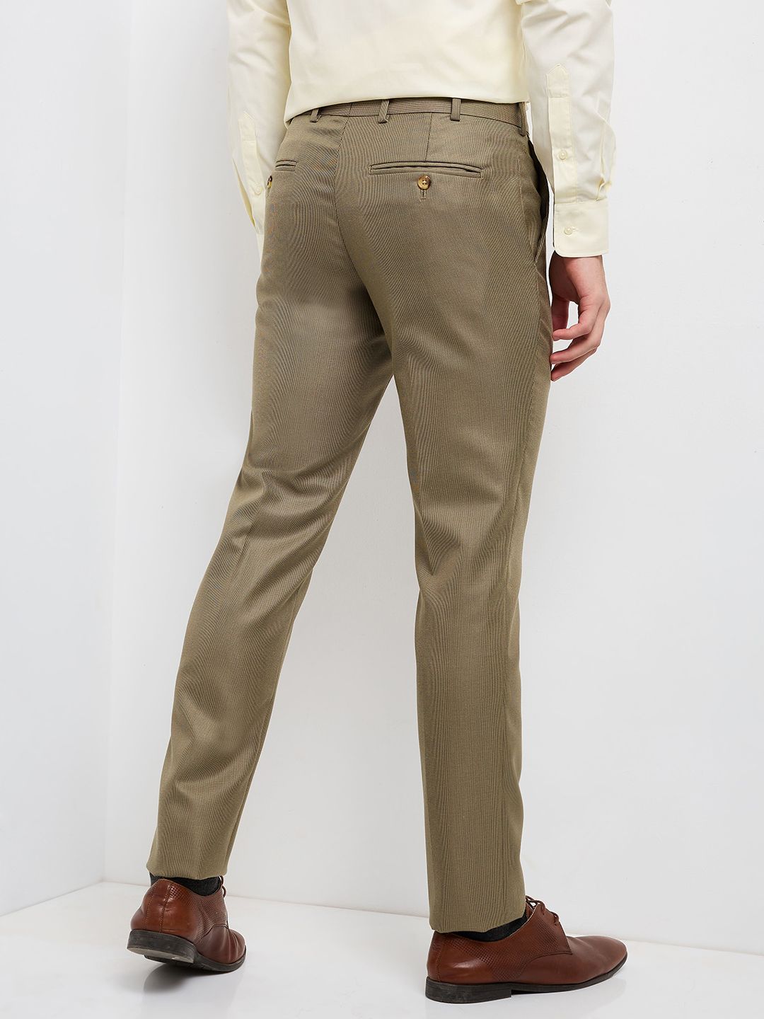 Raymond Men Slim Fit Formal Trousers