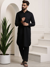 SOJANYA Kolar Baju Lengkung Labuh Pathani Kurta bersama Salwar