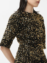 RAREISM Sequinned Embellished Bodycon Dress