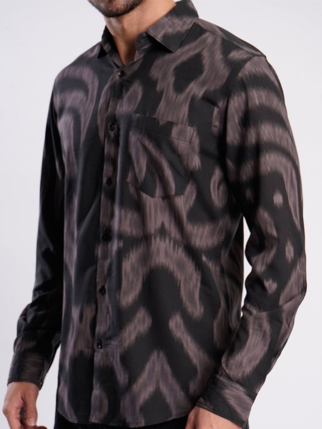 Bene Kleed Men Slim Fit Printed Casual Shirt